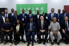Visita dos Presidentes da FIFA e CAF à Angola